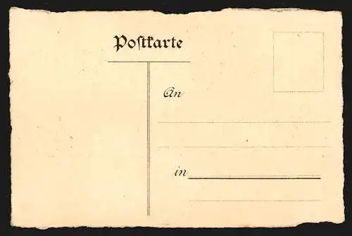 Lithographie Königswinter, Sage vom Drachenfels, Burgruine, Wappen