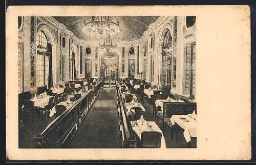 AK Berlin, Gasthaus Weinstuben Kempinski, Cadiner Saal