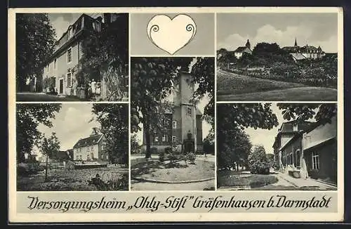 AK Gräfenhausen b. Darmstadt, Versorgungsheim Ohly-Stift