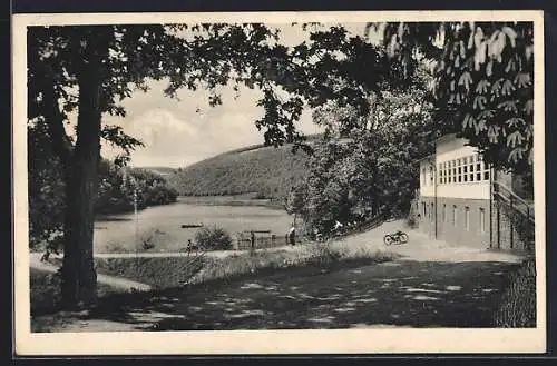 AK Niederfischbach, Gasthaus Tüschebachsmühle, Inh. Emil Kaiser