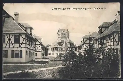 AK Grafenwöhr, Offizierslager im Truppenübungsplatz