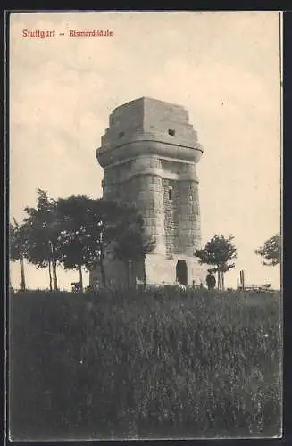 AK Stuttgart, An der Bismarcksäule