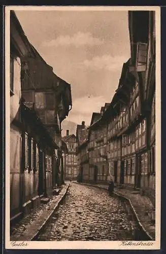 AK Goslar, Blick in die Kettenstrasse