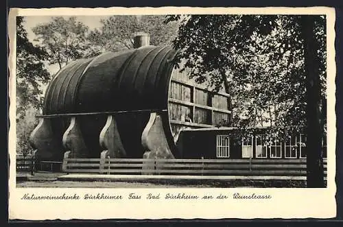 AK Bad Dürkheim, Gasthaus Naturweinschenke Dürkheimer-Fass