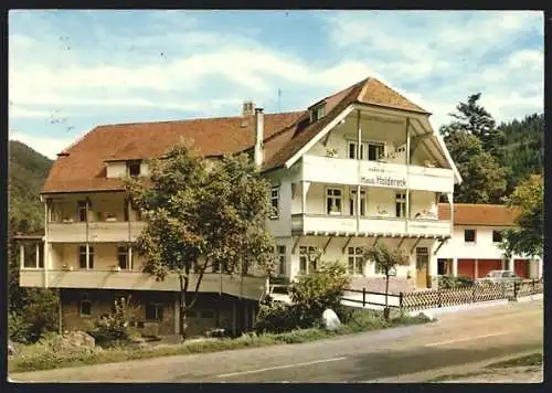 AK Forbach im Murgtal, Erholungsheim Haus Holdereck