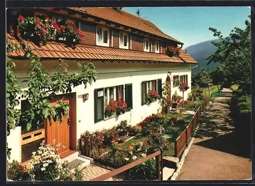 AK Forbach-Hundsbach /Schwarzwald, Pension Gerbes, Kapellenstrasse 15