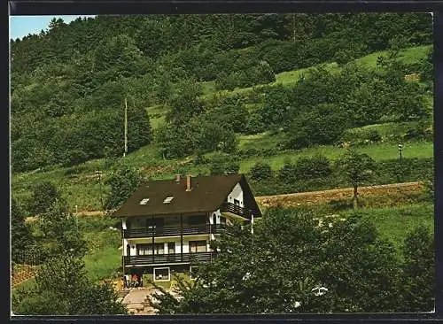 AK Forbach /Schwarzwald, Pension Seeblick, Eckstr. 51