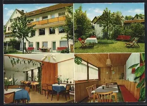 AK Forbach /Schwarzwald, Kneipp Kurheim Haus am Mühlbach, Gasthaus