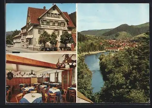 AK Forbach /Murgtal, Pension Grüner Hof im Schwarzwald