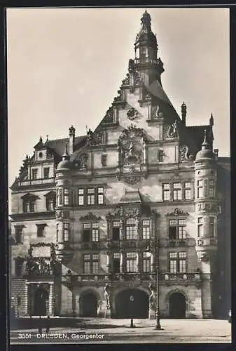 AK Dresden, Georgentor, Strassenpartie