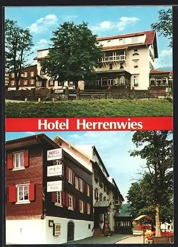 AK Herrenwies /Schwarzwald, Hotel Restaurant Herrenwies