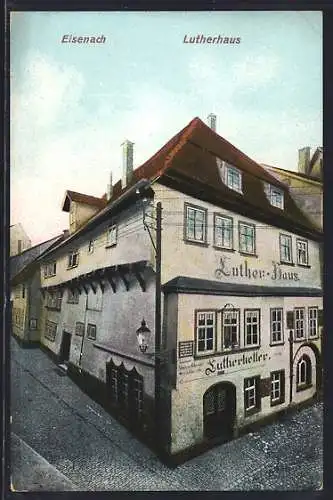 AK Eisenach, Lutherhaus mit Lutherkeller