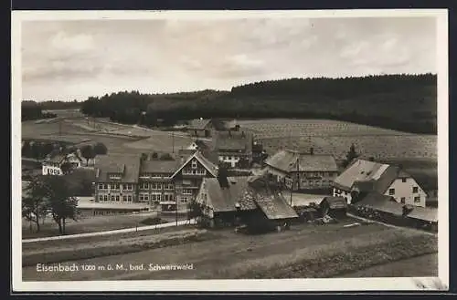 AK Eisenbach / Schwarzwald, Blick über den Ort