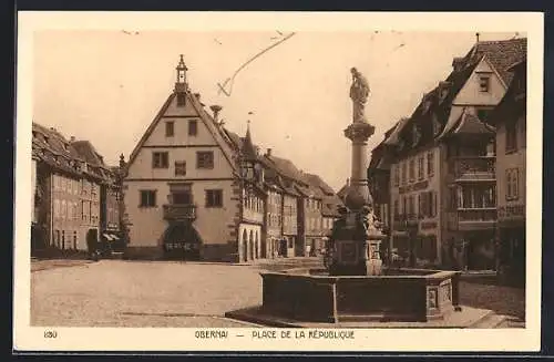 AK Obernai, La Place du Marché