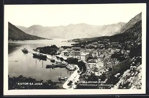 AK Kotor / Cattaro, Gesamtansicht des Ortes