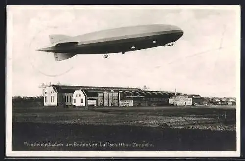 AK Friedrichshafen am Bodensee, Luftschiffbau Zeppelin