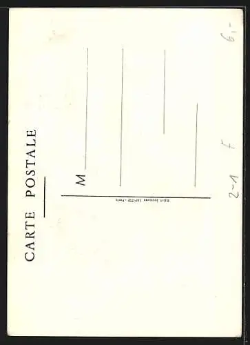 AK Postkutsche auf der Journée Nationale du Timbre 1948