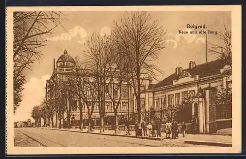 AK Belgrad, neue und alte Burg