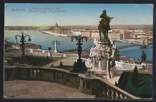 AK Budapest, Aussicht gegen das Parlament