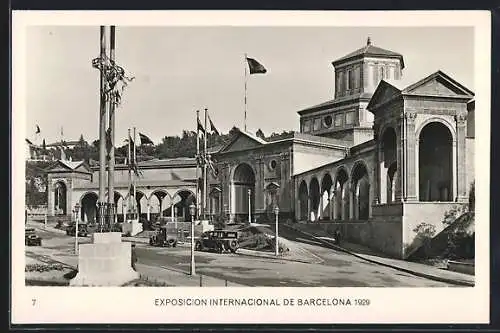 AK Barcelona, Exposicion International 1929, Palace of Graphic Arts