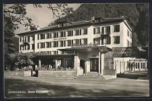 AK Interlaken, Hotel Belvédére