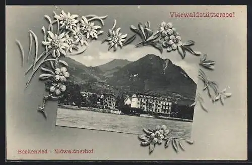 AK Beckenried /Vierwaldstättersee, Hotel Nidwaldnerhof