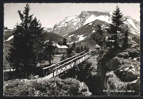 AK Beckenried, Partie beim Restaurant Klewenalp