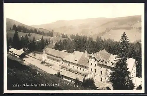 AK Schwefelberg-Bad, Blick auf den Ortsteil