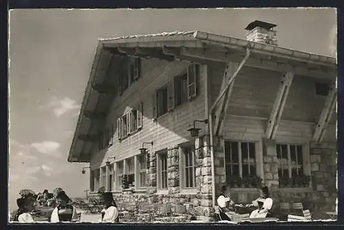 AK Beatenberg, Berghaus Niederhorn, Sesselbahn Beatenberg-Niederhorn