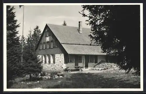 AK Orvin, Bieler Naturfreunde-Hütte