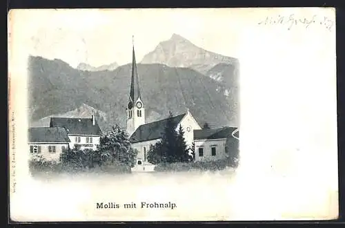 AK Mollis, Kirche mit Frohnalp