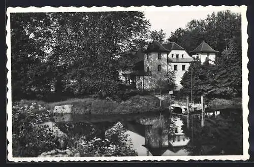 AK La Sauge, Schloss am Broye-Kanal