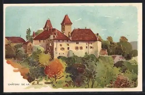 Künstler-AK La Sarraz, Le Château