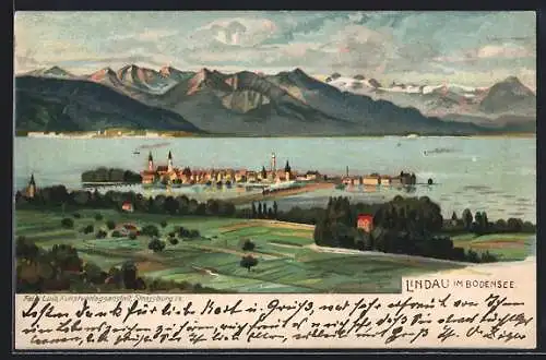 AK Lindau i. Bodensee, Panorama