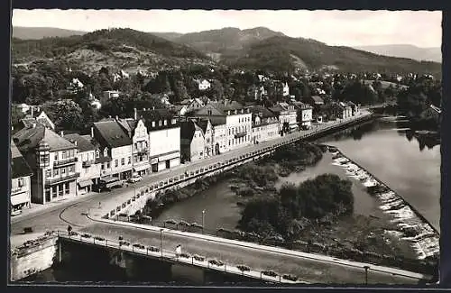 AK Gernsbach / Schwarzwald, Totalansicht