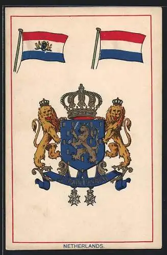 AK Wappen der Niederlande