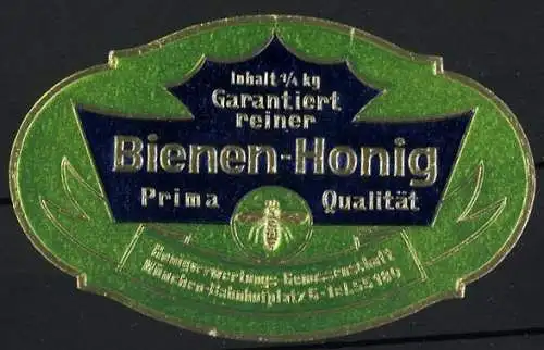 Reklamemarke München, Bienen-Honig, Biene