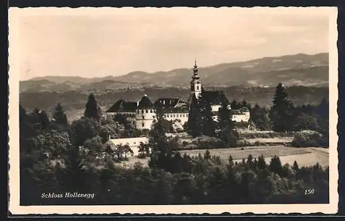 AK Hollenegg, Blick auf das Schloss