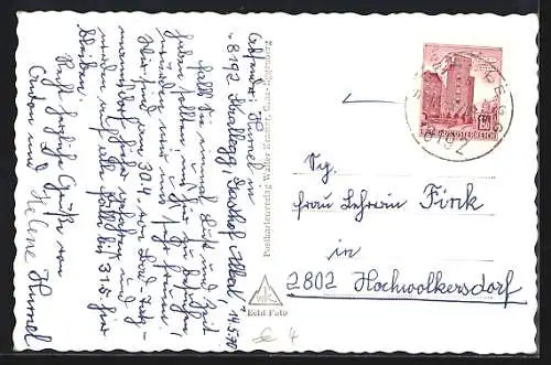 AK Strallegg /Steiermark, Gasthof Albert und Kapelle