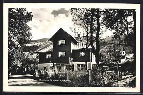 AK Ruperting bei Haus, Gasthaus Schwarz im Sonnenschein