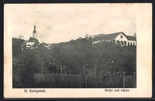 AK St. Kunigunde, Kirche und Schule