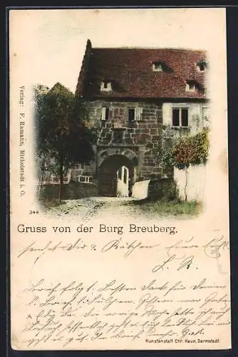 AK Breuberg, Eingang zur Burg