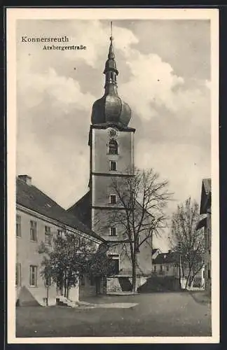 AK Konnersreuth, Kirche in der Arzbergerstrasse