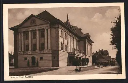 AK Langenthal, Strassenpartie am Casino