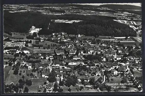 AK Granges-Marnand, Vue aérienne