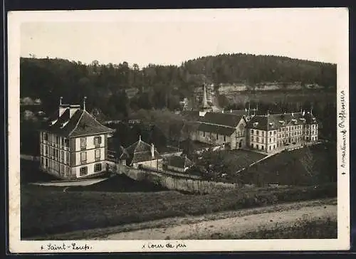 AK Saint-Loup, Ortsansicht aus der Vogelschau