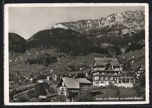 AK Amden, Kurhaus Bergruh und Mattstock