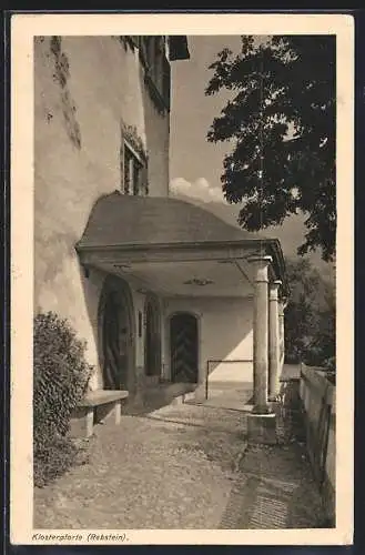 AK Rebstein, Blick auf die Klosterpforte