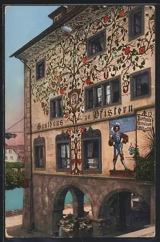 AK Luzern, Gasthaus zu Pfistern