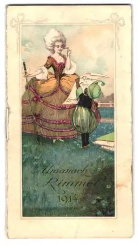 Kalender 1914, Almanach Rimmel